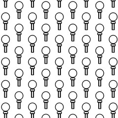 ball golf silhouette seamless pattern