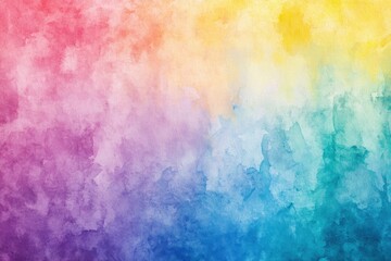 Fototapeta premium A soft pastel rainbow gradient background