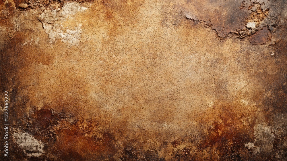 Poster rustic textured background with natural cork finish ideal for design and presentation templates