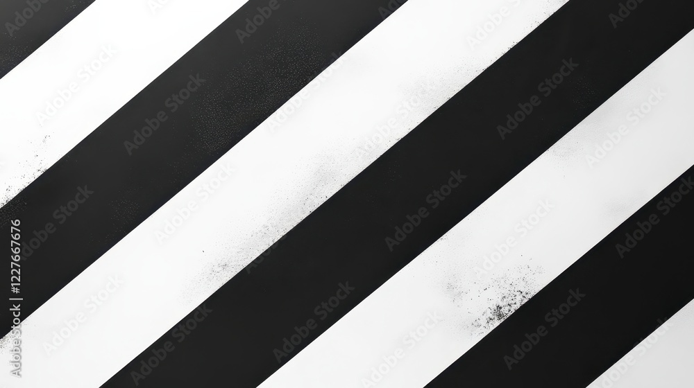 Poster abstract background with diagonal black and white stripes and subtle glitter texture. the image feat