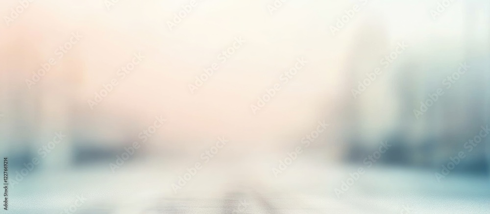 Poster soft abstract foggy background for design white horizontal blurred canvas with light tones and empty