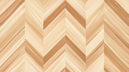 Fototapeta premium Chevron pattern in natural wood texture showcasing a warm and inviting design ideal for backgrounds and creative projects.