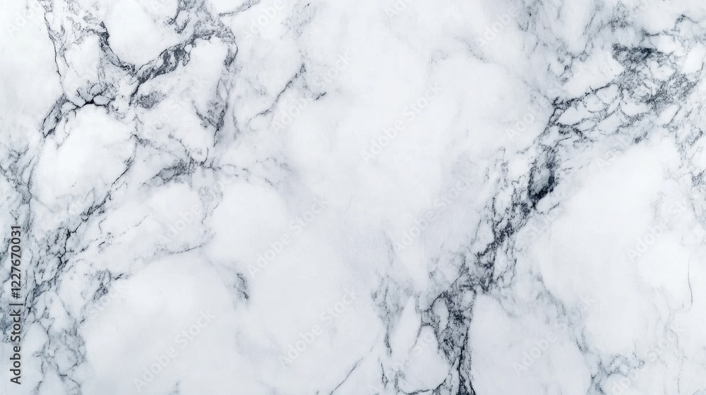 Poster elegant white marble texture with gray veining ideal for backgrounds in design and architecture proj