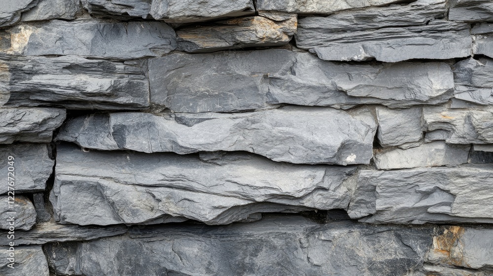 Poster natural grey and white stone texture seamless background for design and architecture projects in pan