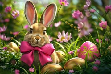 Królik wielkanoc, wielkanocny, wielkanocne, easter, kartka 