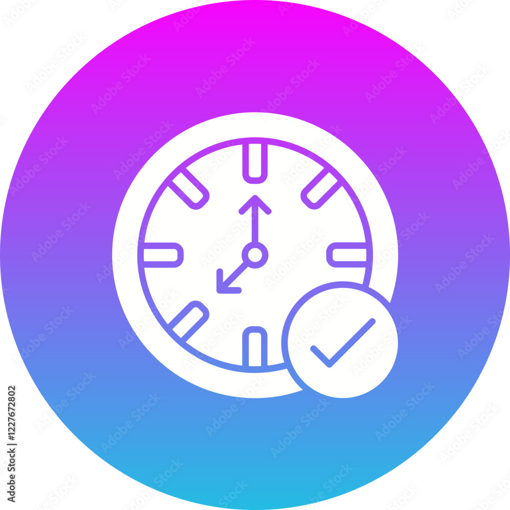 Poster Clock Icon