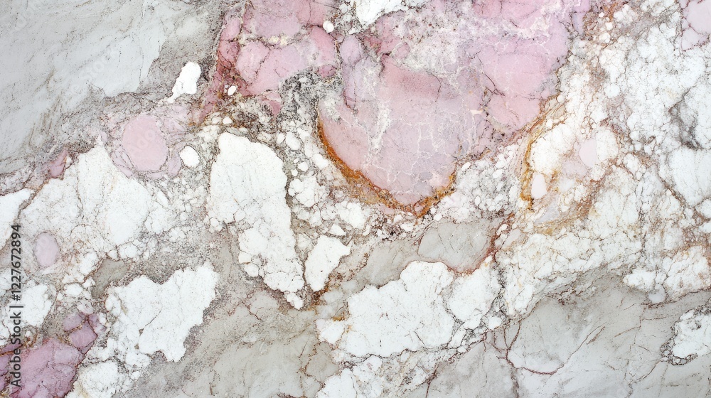 Poster elegant pink and white natural marble texture with intricate patterns suitable for background use in