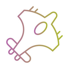 Military Aircraft Icon Design