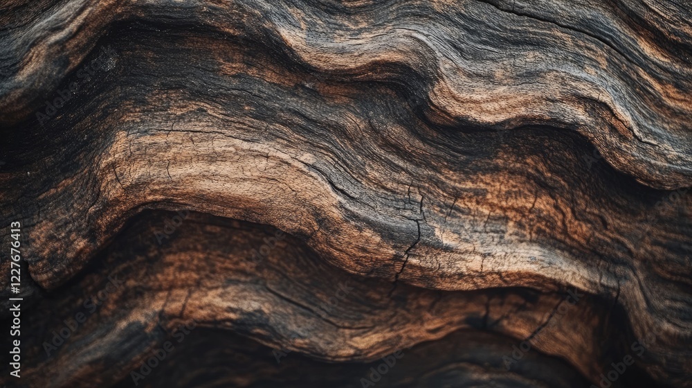 Poster textured background of weathered rustic wood showcasing natural patterns and rich earthy tones ideal