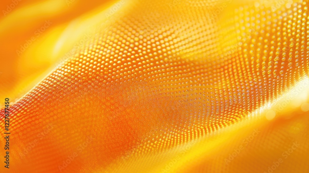 Poster vibrant orange and yellow abstract background with soft light textures creating a warm, inviting atm