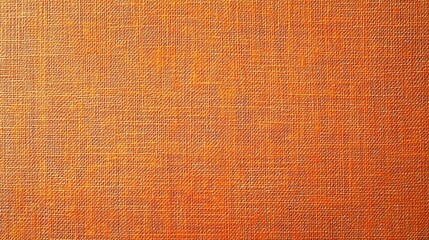 Retro orange texture with grunge effect on rough canvas background suitable for design and artistic projects.