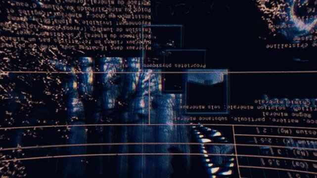Fast transition background grunge effect and abstract graphics. 4K quality footage