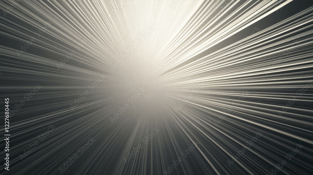 Aufkleber abstract radial lines converging to a bright center, creating a dynamic, fast-paced effect.