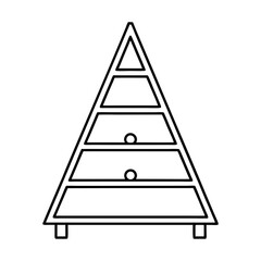 pyramid of three dimensional pyramid