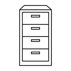 cabinet with drawers