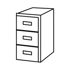 cabinet with drawers