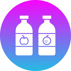 Juice bottles Icon