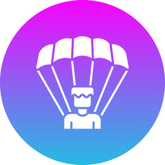 Parachuting Icon