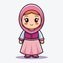 A Cute Muslim Girl