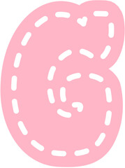 Stitch Font Letter G