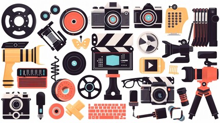 Film Production Concept: Essential Cinema Accessories for Filmmakers