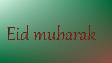 Eid  mubarak  dak  green and red beautiful images background 