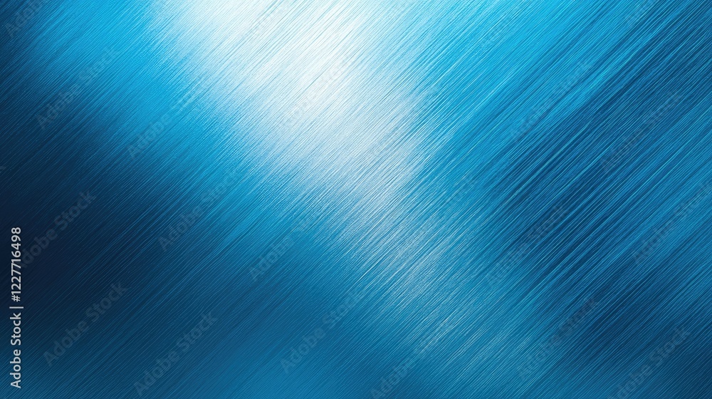 Poster sleek metallic icy blue gradient background in a minimalist style ideal for digital designs and back