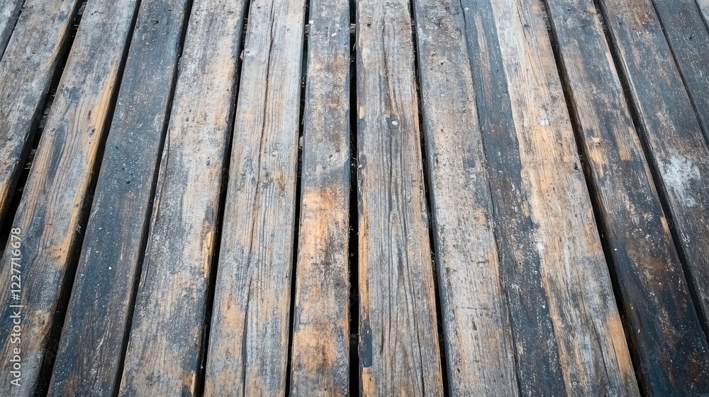 Poster rustic wooden planks textured background with natural aging details ideal for design projects or sho