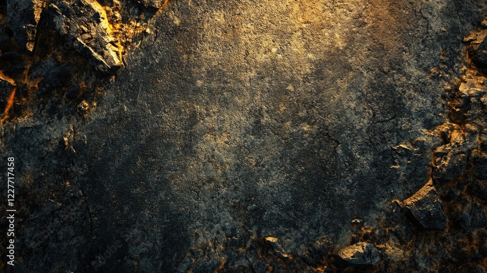Poster textured raw concrete surface with empty copyspace for creative text placement and background design