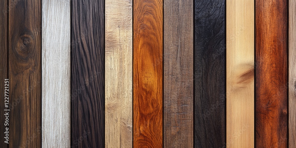 Aufkleber elegant collection of varied wood textures with copy space for design or text elements
