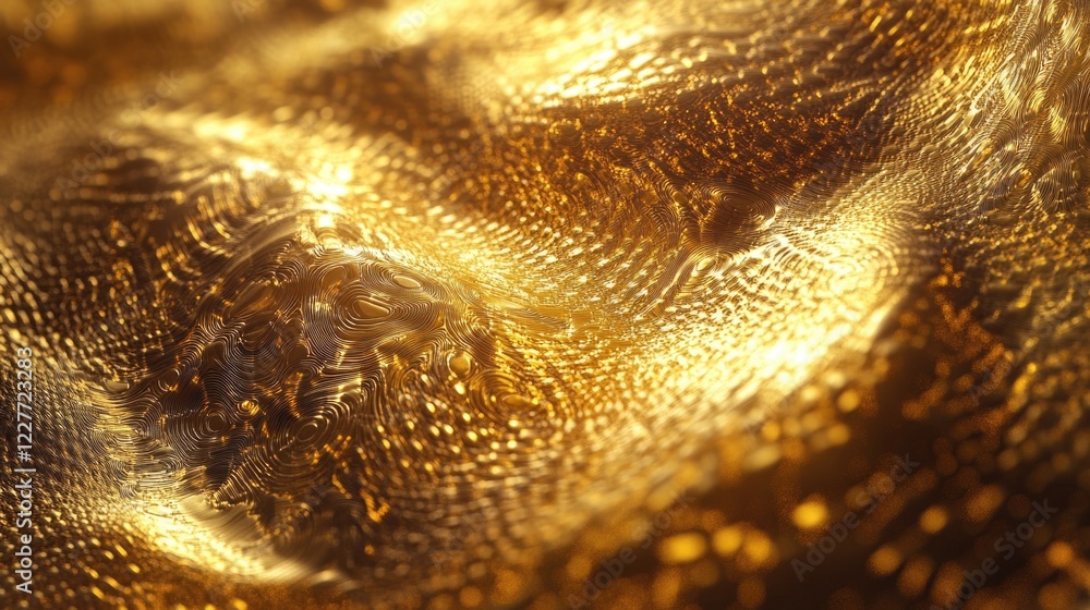 Poster intricate mystical gold texture background showcasing elegant patterns and luxurious sheen ideal for