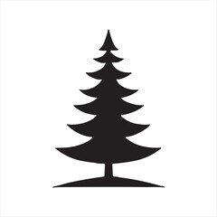 Tree Silhouette vector eps  