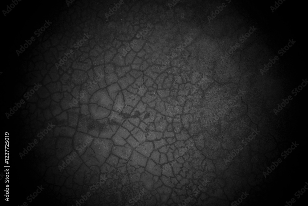 Aufkleber old wall texture smeared engine oil cement dark black gray background abstract grey color design are