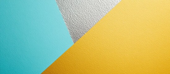 Mint luxury paper background with textured gold and silver surfaces showcasing vibrant colors and ample copy space for text integration.