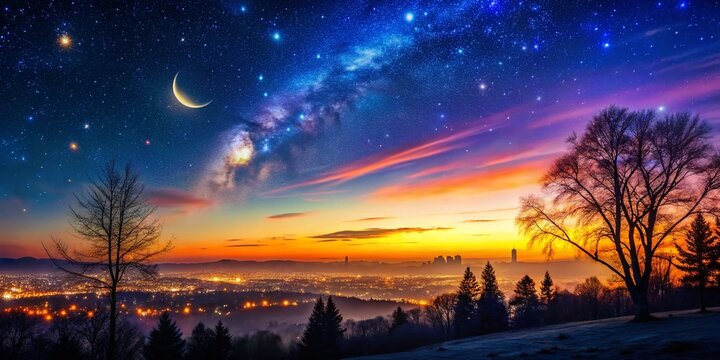 Celestial Farewell: Night Sky Photography, 2023's Final Moments