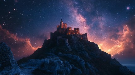 Obraz premium castle of the stars.