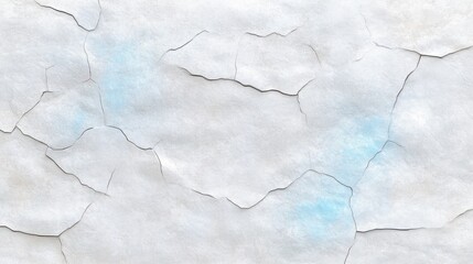 Obraz premium A weathered concrete wall surface with light gray tones and subtle blue accents