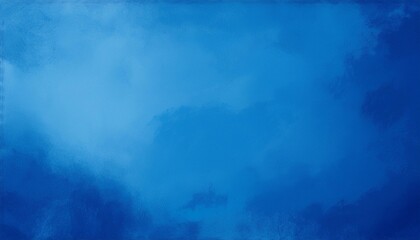 Naklejka premium abstract blue paint grunge background paint stains texture with copy space hand painted abstract artwork abstract blue paint banner