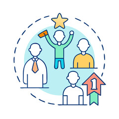 mentor icon, mentor vector illustration-simple illustration of mentor, perfect for mentor logos and icons