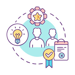 expert opinion icon, expert opinion vector illustration-simple illustration of expert opinion, perfect for expert opinion logos and icons