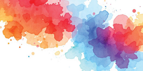  Holi watercolor, splashes, create a colorful, abstract background with a vibrant, texture, artistic, splatter, grunge, liqiud, multi, different, india colour of fastival