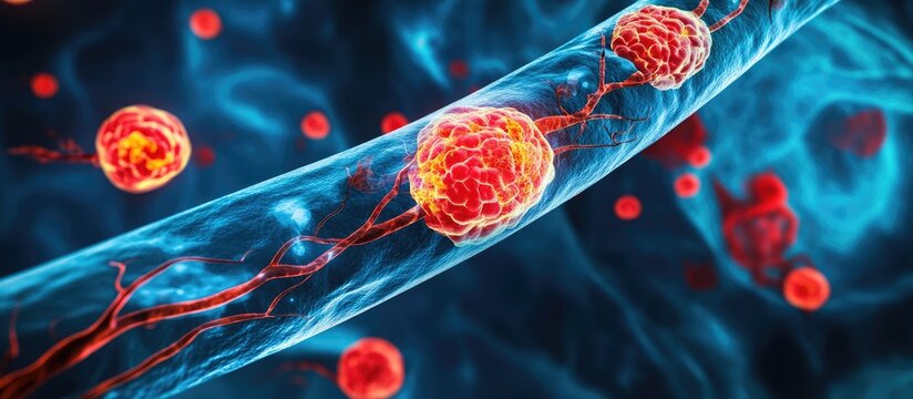 Fluorodeoxyglucose PET Scan Results with Abstract Background and Space for Text in Medical Context