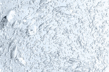 The texture of the cosmetic product. A skin serum or cleanser gel or moisturizer.