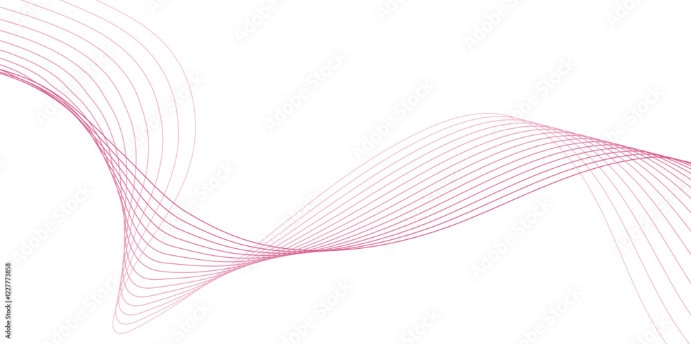 Poster abstract colorful wave element for design. digital frequency track equalizer. stylized line art back