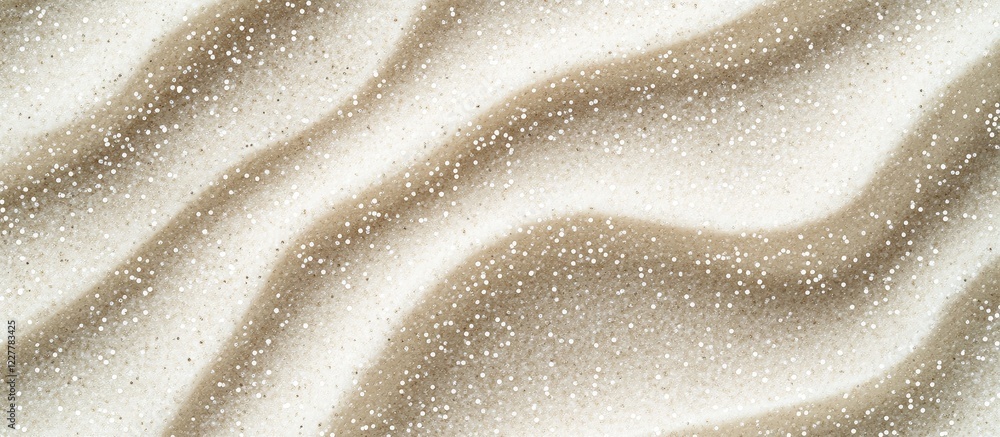 Aufkleber elegant white sand texture with sparkling details inviting a festive atmosphere and providing ample 
