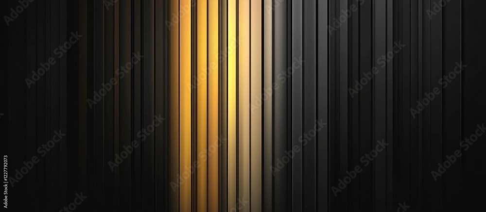 Poster elegant vertical gradient background featuring black and golden shades with ample space for text or 