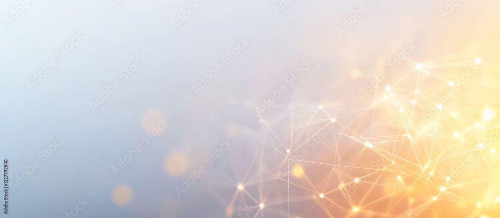 Poster global internet connectivity and telecommunications infrastructure abstract background with copy spa