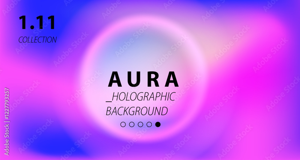 Poster minimal pink and violet defocused aura style bacakground with soft blurred color arrangement.