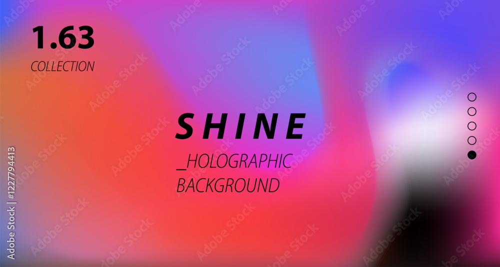 Poster minimal defocused aura style background with soft blurred colors. vector illustration for presentati