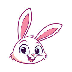 easter bunny with a pink bow